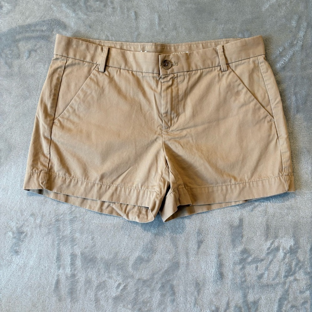 Gap Khaki Sun-kissed Tan Mini Shorts Sz 2
